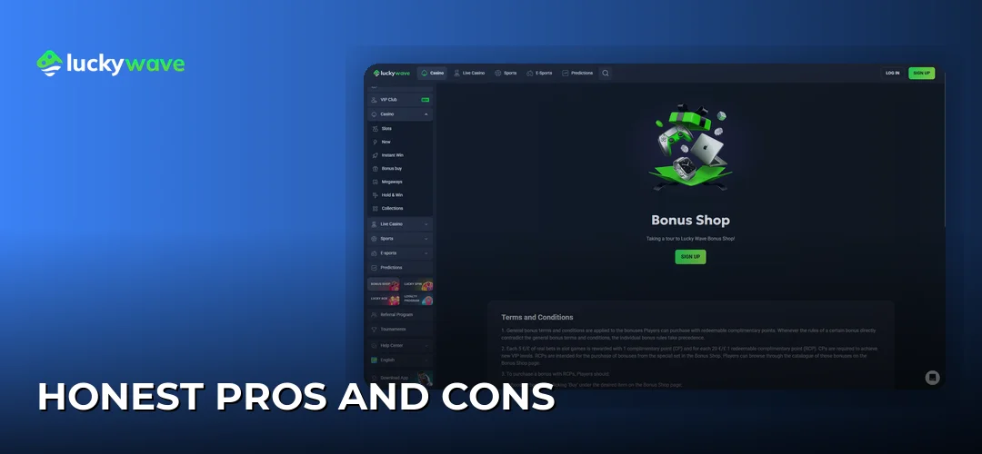Honest pros and cons